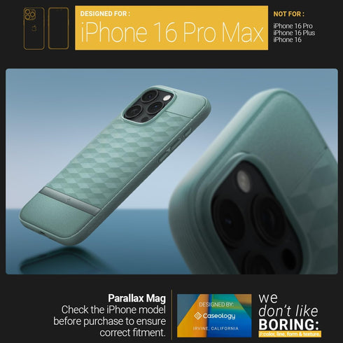 Caseology iPhone 16 Pro MAX Case Parallax MAG