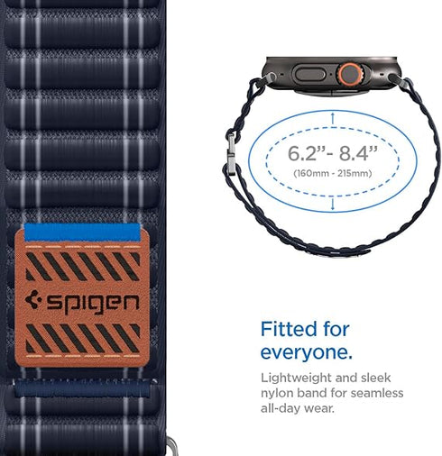 Spigen Apple Watch Band Series (49/46/45/44/42mm) WBF0 Fabric Strap