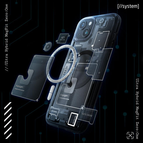 Spigen iPhone 15 PRO Case Ultra Hybrid MagFit Zero One