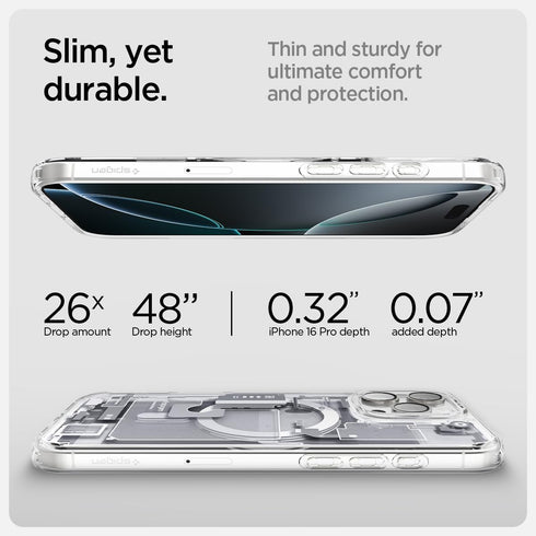 Spigen iPhone 16 PRO Case Ultra Hybrid MAGFIT ZERO ONE