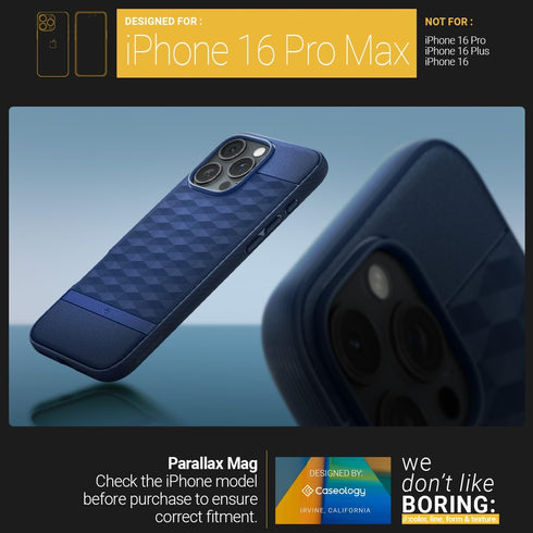 Caseology iPhone 16 Pro MAX Case Parallax MAG