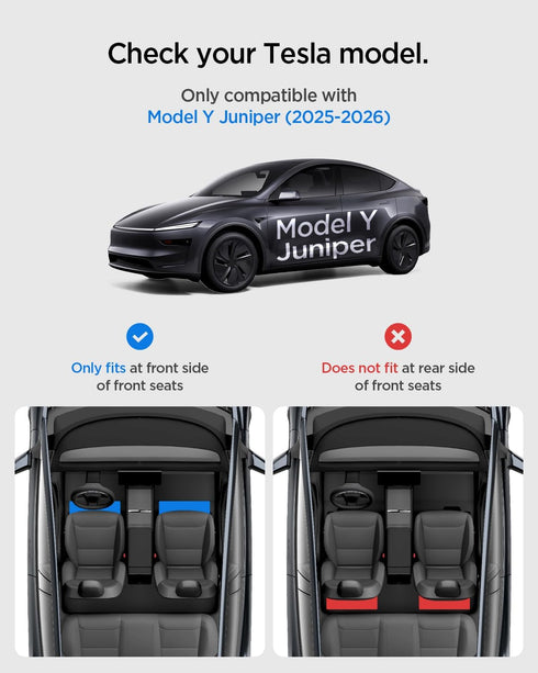 Spigen Tesla Model Y Juniper (2026/2025) Underseat Storage Box Organizer