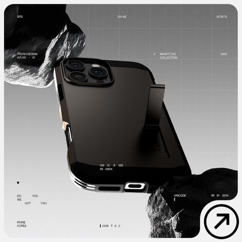 Spigen iPhone 16 PRO Case Tough Armor MAGFIT (AI)