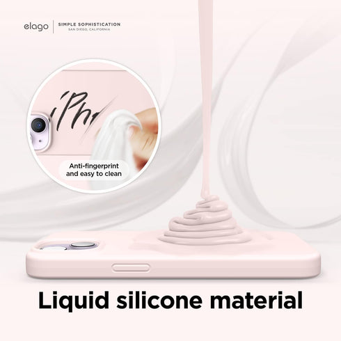 elago iPhone 14 Case Liquid Silicone