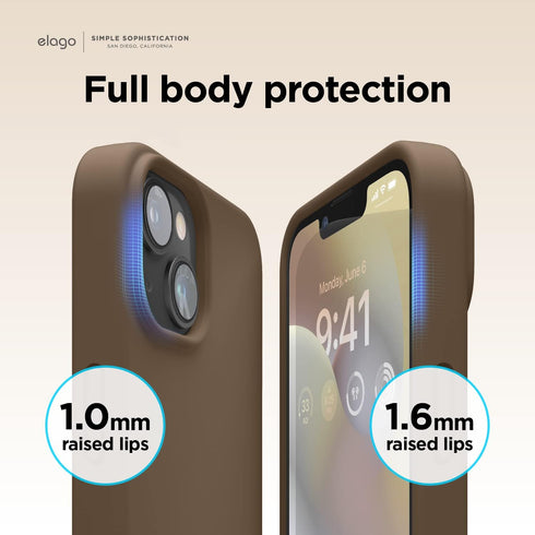 elago iPhone 14 Case Liquid Silicone