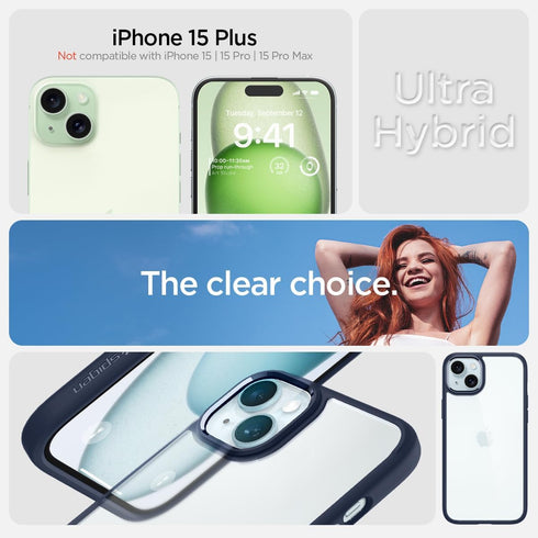 Spigen iPhone 15 PLUS Case Ultra Hybrid