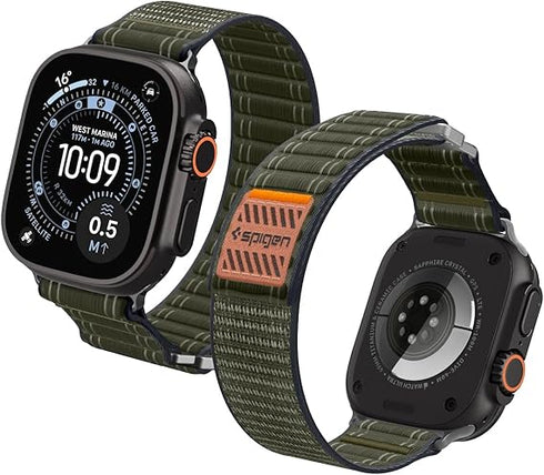 Spigen Apple Watch Band Series (49/46/45/44/42mm) WBF0 Fabric Strap