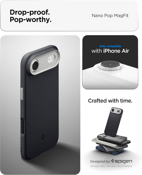 Spigen iPhone 17 AIR Case Nano Pop MAGFIT