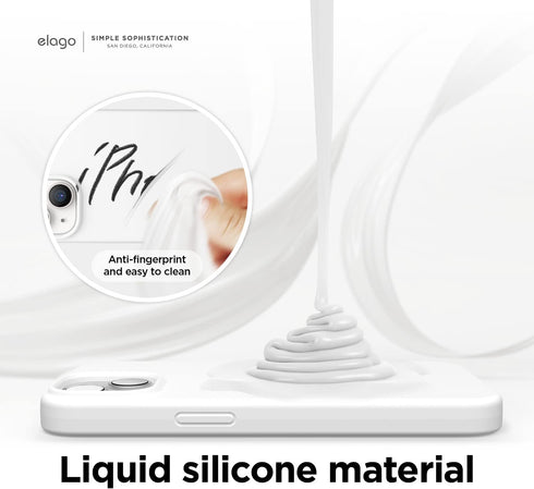 elago iPhone 14 Case Liquid Silicone