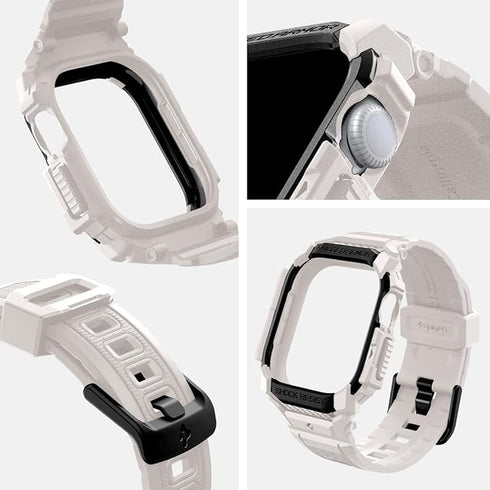 Spigen Apple Watch 10 (42mm) Band with Case Rugged Armor PRO