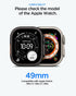 Spigen Apple Watch ULTRA (49mm) Case with Tempered Glass Screen Protector Rugged Armor