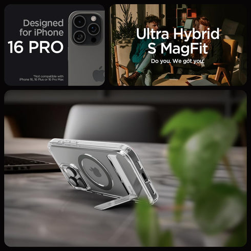 Spigen iPhone 16 PRO Case Ultra Hybrid S MAGFIT
