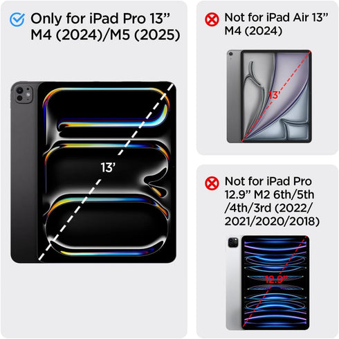 Spigen iPad PRO 13'' (2024) Liquid Air Folio