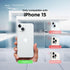 elago iPhone 15 Case Hybrid Clear