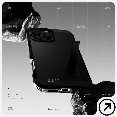 Spigen iPhone 16 PRO Case Tough Armor MAGFIT (AI)