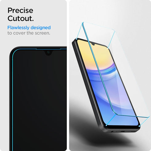 Spigen Samsung Galaxy A15/A15 5G & Galaxy A25 5G Tempered Glass Screen Protector GLAStR Slim