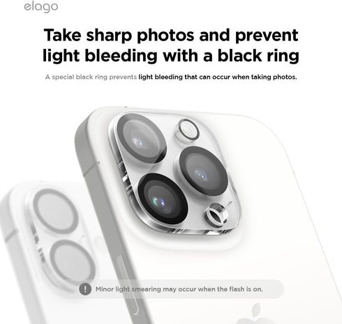 elago iPhone 16 PRO / iPhone 16 Pro MAX Camera Lens Screen Protector Supreme