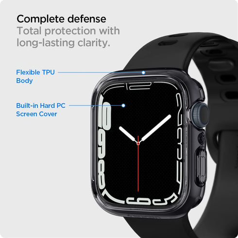 Spigen Apple Watch (41mm) Case Ultra Hybrid built-in Screen Protector