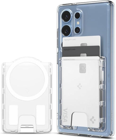 Spigen Samsung Galaxy S25 series Magnetic Wallet 3 Cards Holder Ultra Hybrid (MagFit)