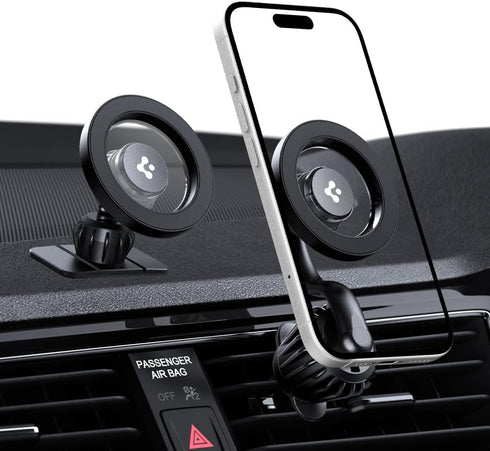 Spigen Air Vent Car Mount compatible with MagSafe