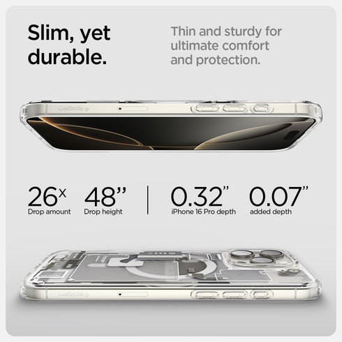 Spigen iPhone 16 PRO Case Ultra Hybrid MAGFIT ZERO ONE