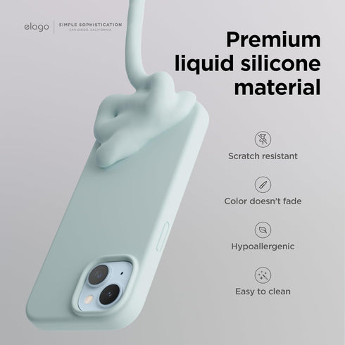 elago iPhone 15 Case Liquid Silicone