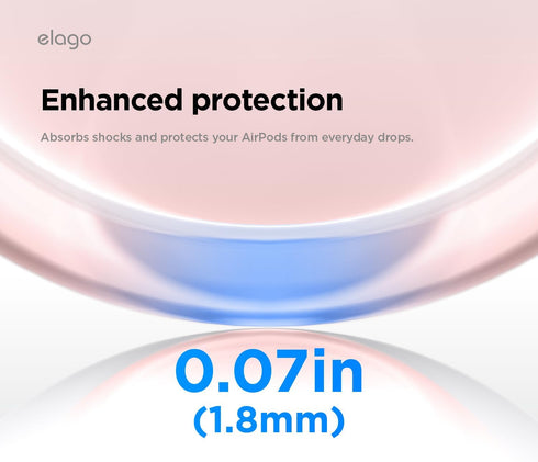 elago AirPods Pro 3 Case Clear Hang