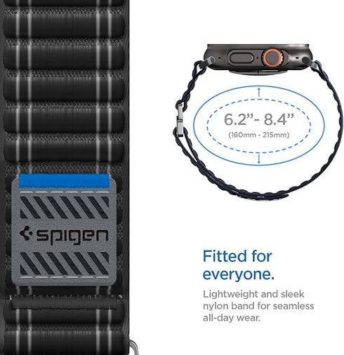 Spigen Apple Watch Band Series (49/46/45/44/42mm) WBF0 Fabric Strap