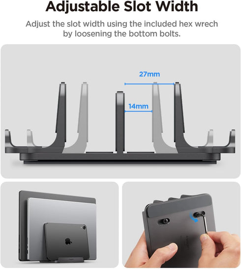 Spigen Vertical Laptop Stand Holder