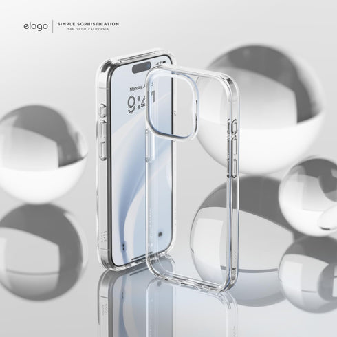 elago iPhone 15 Case Hybrid Clear