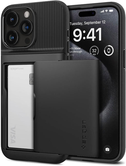 Spigen iPhone 15 PRO Case Slim Armor Card Slot