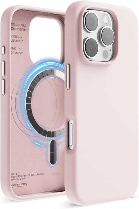 elago iPhone 16 PRO Case Magnetic Liquid Silicone (MagSafe)