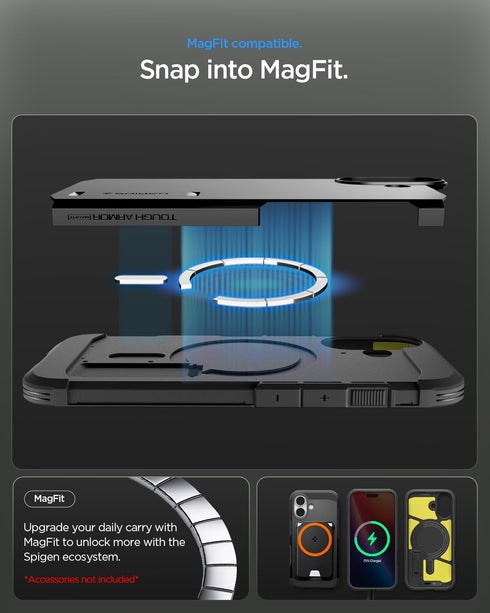 Spigen iPhone 17 Case Tough Armor MAGFIT