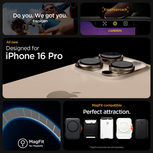 Spigen iPhone 16 PRO Case Ultra Hybrid MAGFIT FROST