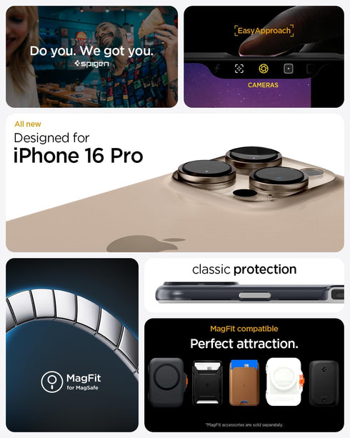 Spigen iPhone 16 PRO Case Classic C1 (MagFit)