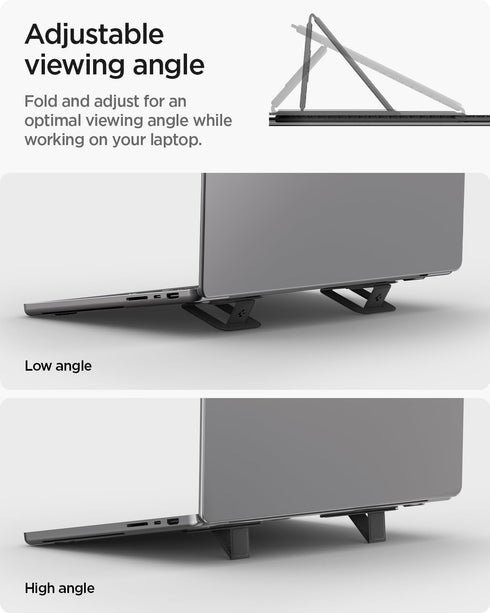 Spigen Slim Fold Adhesive Laptop Stand (2 Piece)