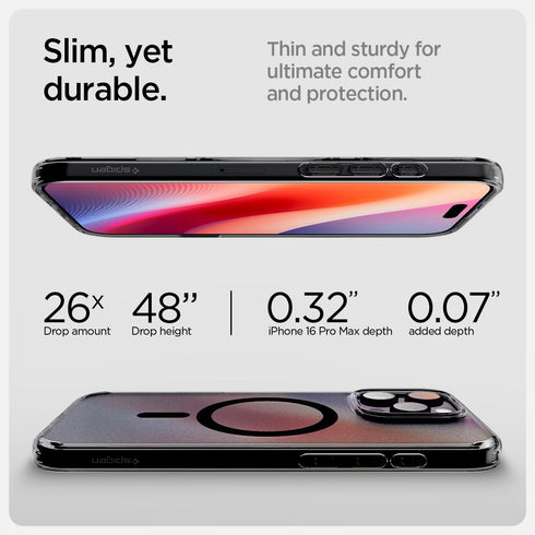 Spigen iPhone 16 Pro MAX Case Ultra Hybrid T MAGFIT FROST