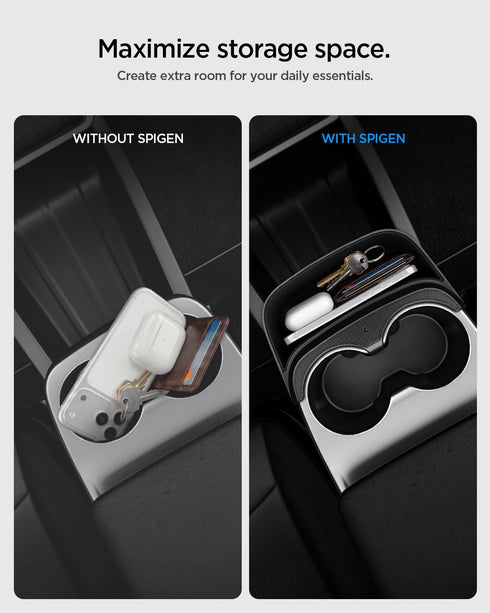 Spigen Tesla Model Y Standard 2025/2026 Juniper Center Console Storage Extender Tray