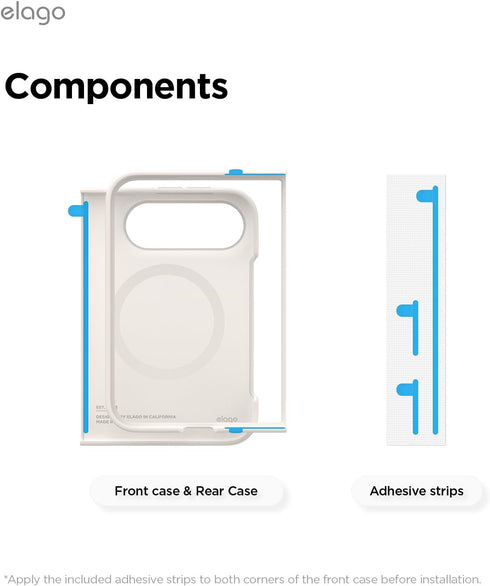elago iPhone Duo Case Magnetic Silicone (MagSafe Compatible)