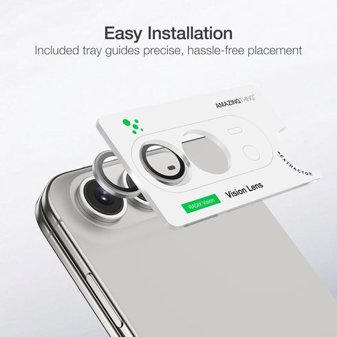 Amazing Thing iPhone Duo Lens Screen Protector RADIX Vision