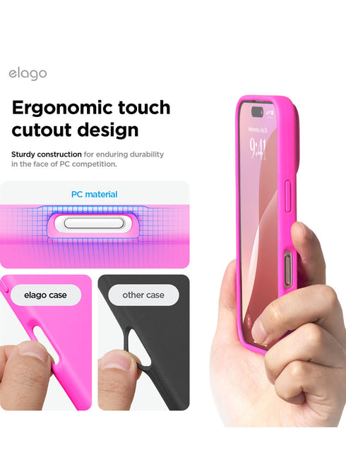 elago iPhone 16 Pro MAX Case Liquid Silicone