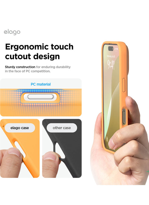 elago iPhone 16 Pro MAX Case Liquid Silicone