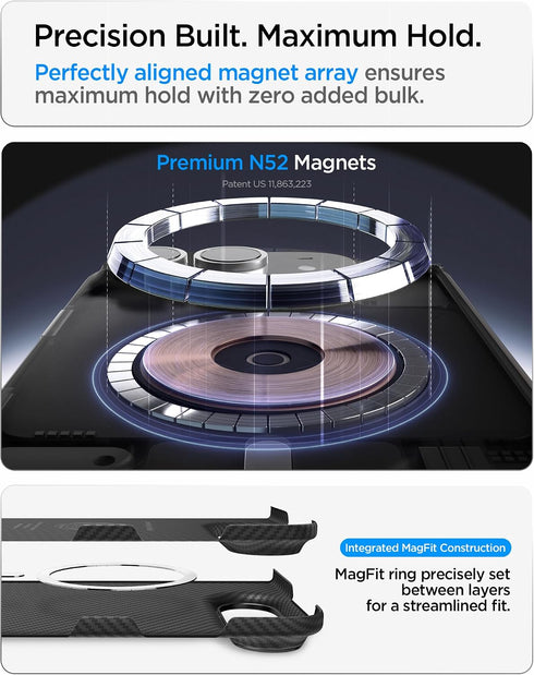 Spigen iPhone Duo Case Air Skin Aramid MAGFIT