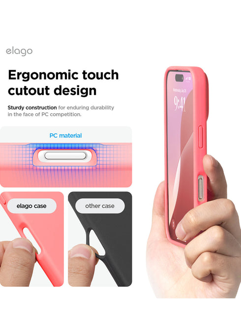 elago iPhone 16 Pro MAX Case Liquid Silicone