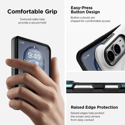 VRS Design iPhone Duo Case TerraGuard Modern with Screen Protector (MagSafe)