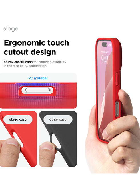 elago iPhone 16 Pro MAX Case Liquid Silicone