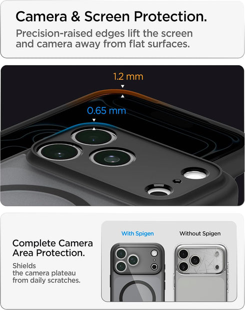 Spigen iPhone 18 Pro MAX Case Ultra Hybrid MAGFIT FROST