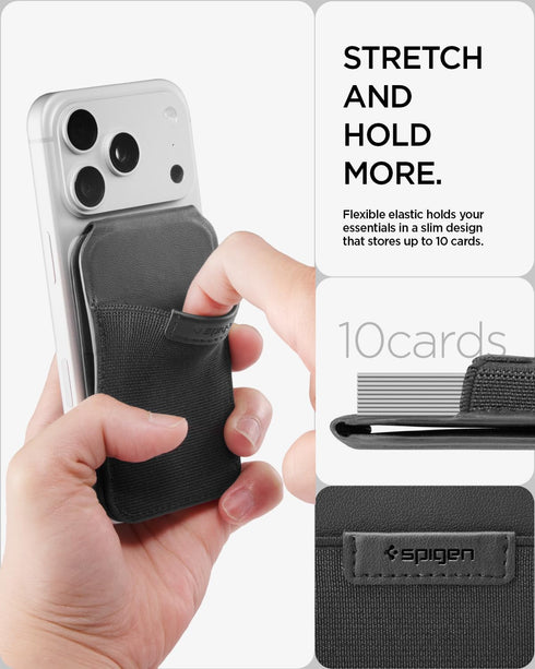 Spigen Slim Fold Magnetic Card Holder (12 Cards Stand) MagFit