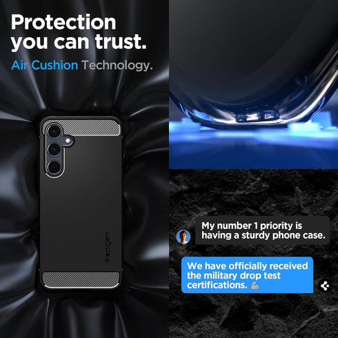 Spigen Samsung Galaxy A55 Case Cover Rugged Armor