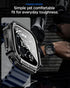 Spigen Apple Watch ULTRA (49mm) Case with Tempered Glass Screen Protector Rugged Armor